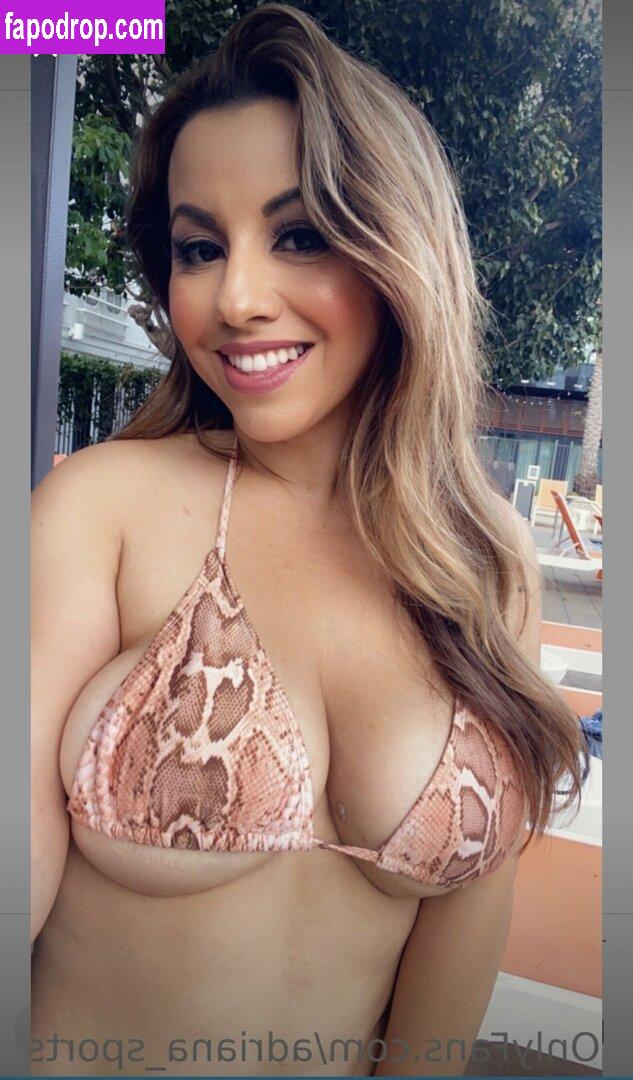Adriana Jimenez / Boxing Reporter / adriana_sports leak of nude photo #0005 from OnlyFans or Patreon