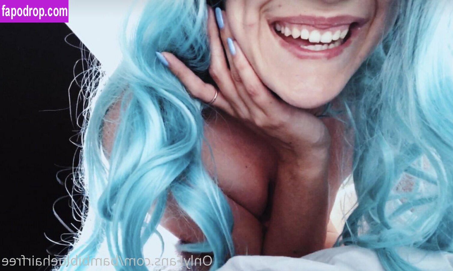 bambibluehairfree / bambiblueee leak of nude photo #0033 from OnlyFans or Patreon