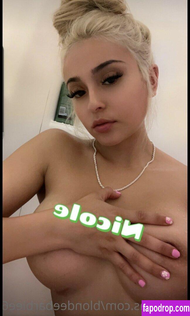 blondeebarbiee69 / blondeebarbiee_ leak of nude photo #0008 from OnlyFans or Patreon