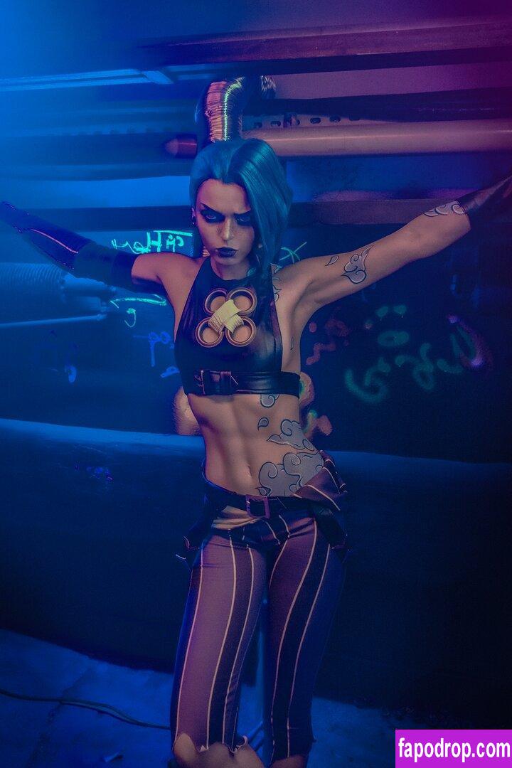 Jinx Cosplay Arcane / LeagueLegends / jinxedyumeria leak of nude photo #0002 from OnlyFans or Patreon