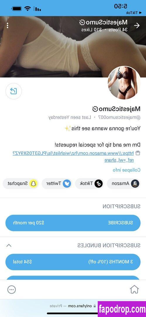 majesticsumo007 / majes_tic007 leak of nude photo #0001 from OnlyFans or Patreon