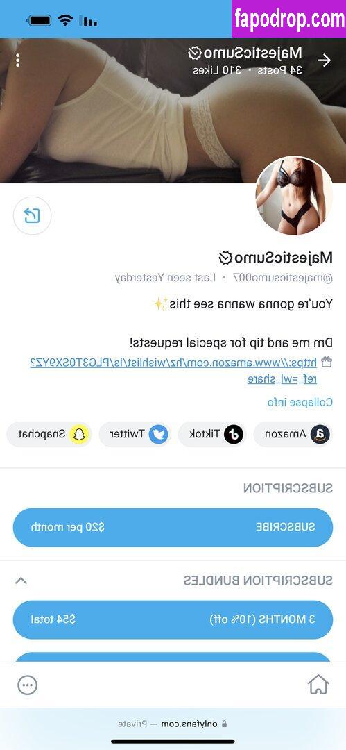 majesticsumo007 / majes_tic007 leak of nude photo #0003 from OnlyFans or Patreon
