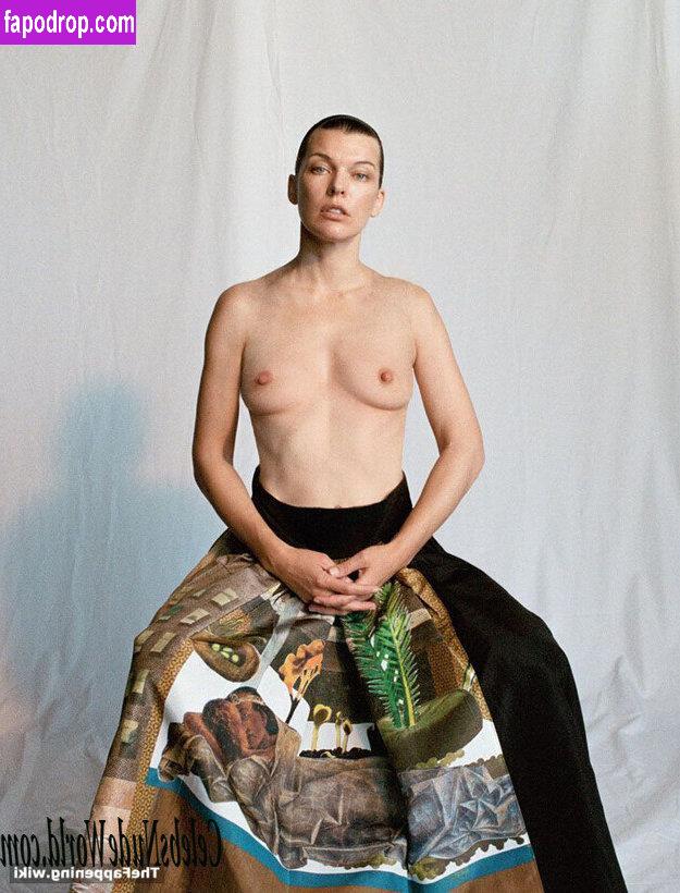 Milla Jovovich / MillaJovovich leak of nude photo #0125 from OnlyFans or Patreon
