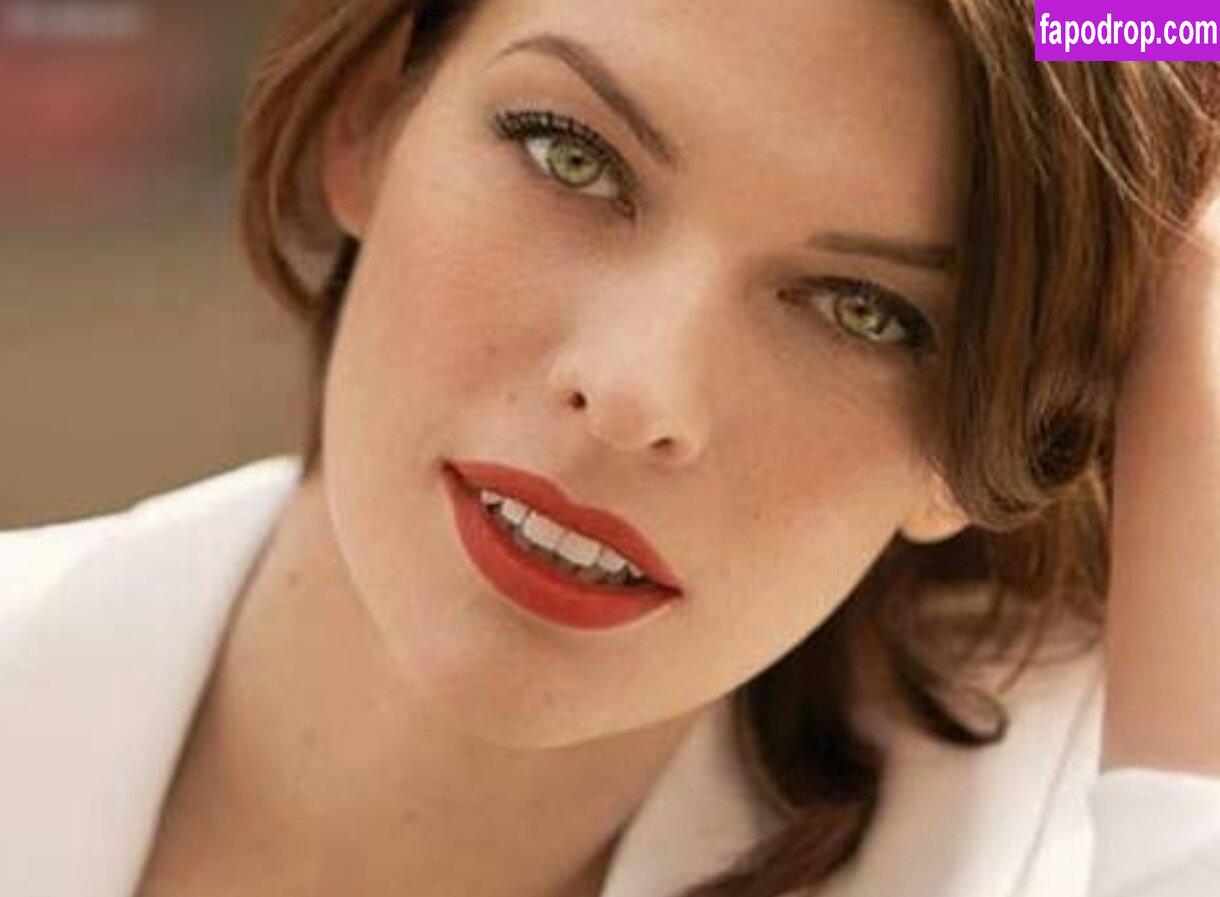 Milla Jovovich / MillaJovovich слитое обнаженное фото #0290 с Онлифанс или Патреон