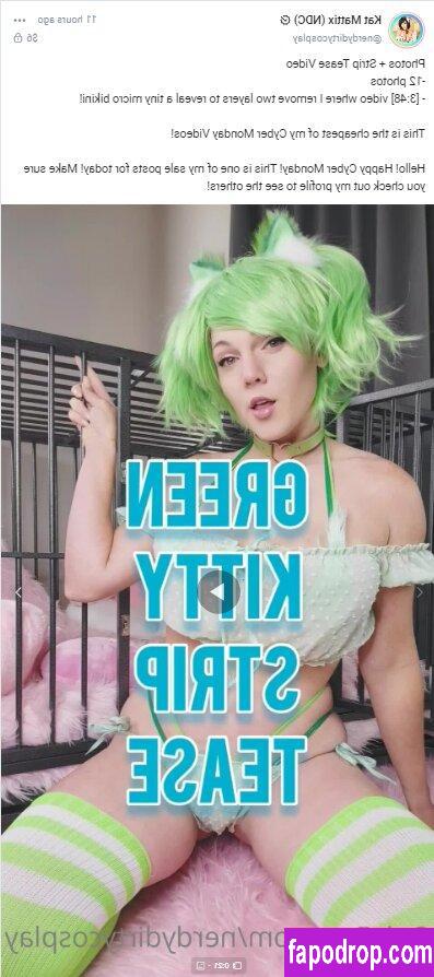 nerdydirtycosplay / Kat Mattix / nerdydirtyplay слитое обнаженное фото #0331 с Онлифанс или Патреон