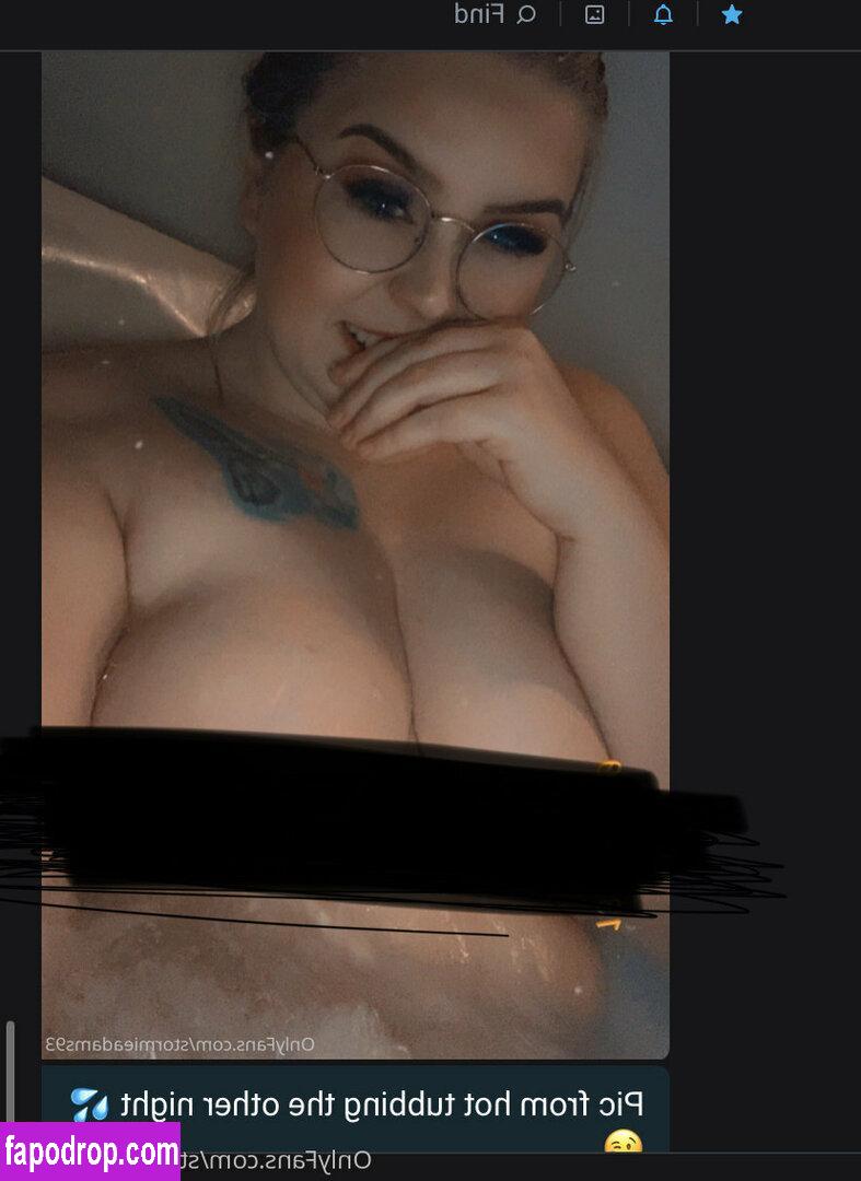 stormieadams93 /  leak of nude photo #0061 from OnlyFans or Patreon