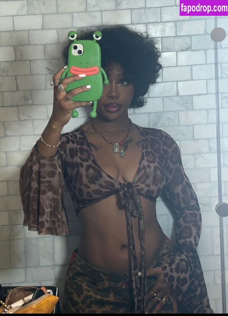 SZA / Solana Rowe / thejad3x leak of nude photo #0183 from OnlyFans or Patreon