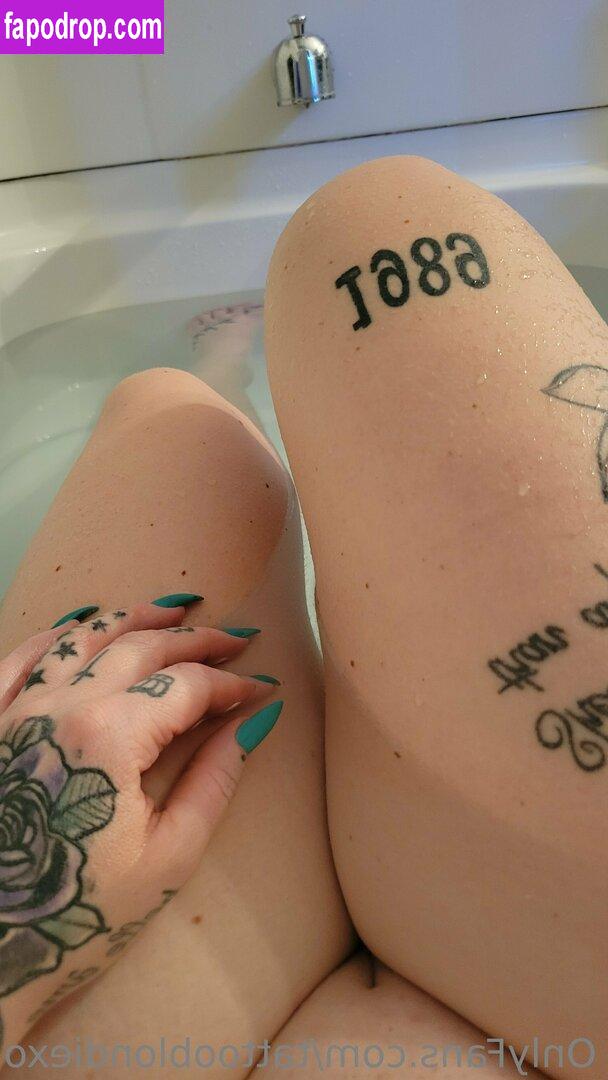 tattooblondiexo / inkedblondiexo слитое обнаженное фото #0038 с Онлифанс или Патреон