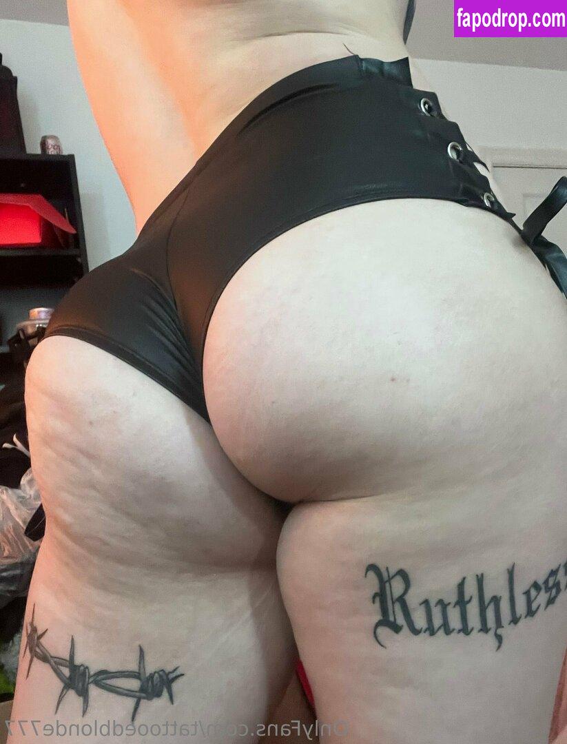 tattooedblonde777 /  leak of nude photo #0022 from OnlyFans or Patreon