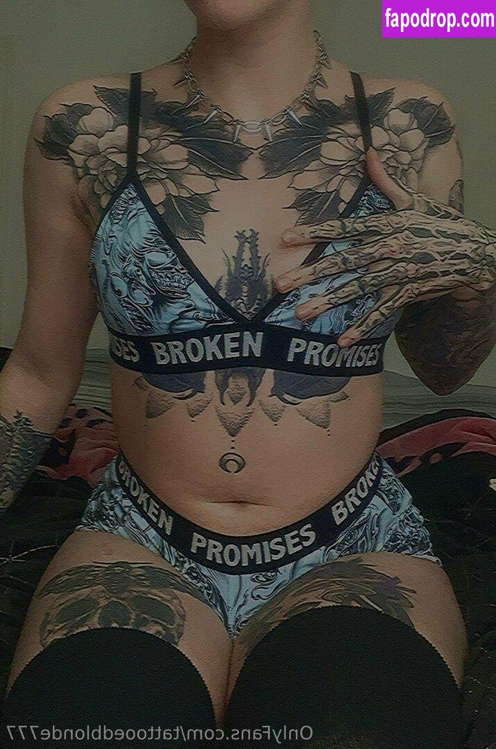 tattooedblonde777 /  leak of nude photo #0037 from OnlyFans or Patreon